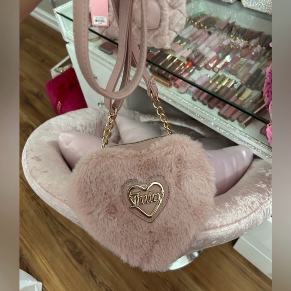 Juicy Couture Blush Heart Mini Bag
